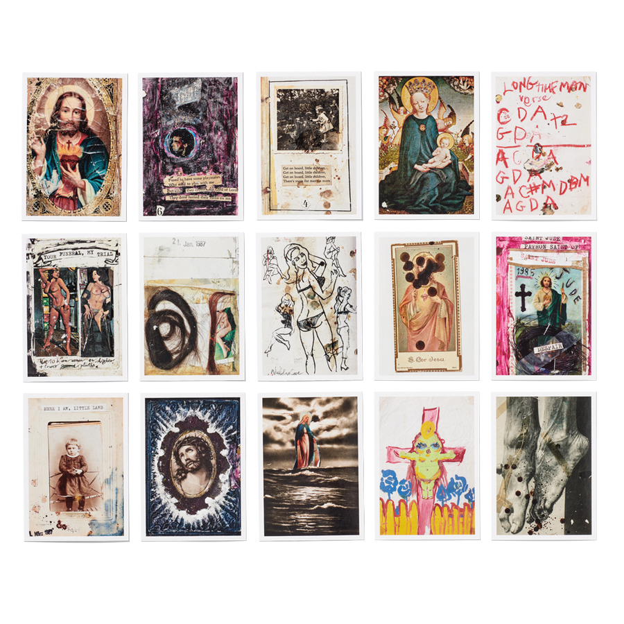 Box of postcards Work