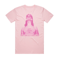Let Love In Pink T-shirt | Nick Cave US | Official Store
